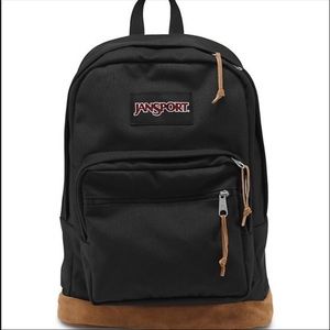 black jansport backpack